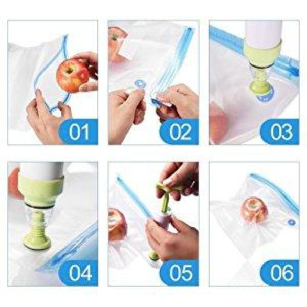 Vacuum Sealer Bags with Pump